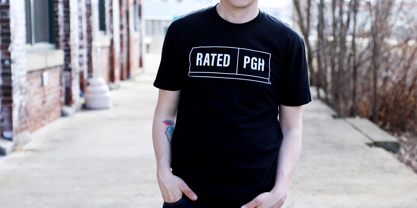 Pittsburgh Film Office Brand Rated PGH T-Shirt